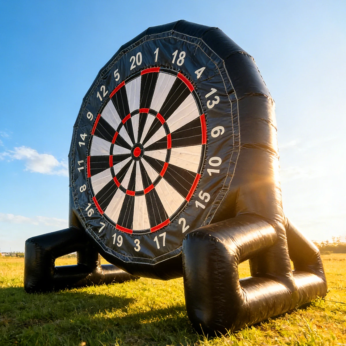 

Inflatable Football Dart Outdoor Interactive Games Inflatable Soccer Dart Target Board for Adults & Kids