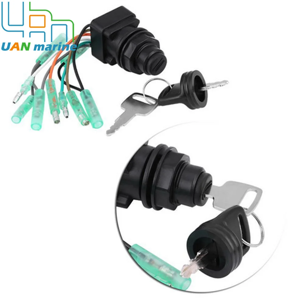 Ignition Key Switch Assembly For Suzuki Outboards Engine Motors Parts 37110-92E01 37110-99E00