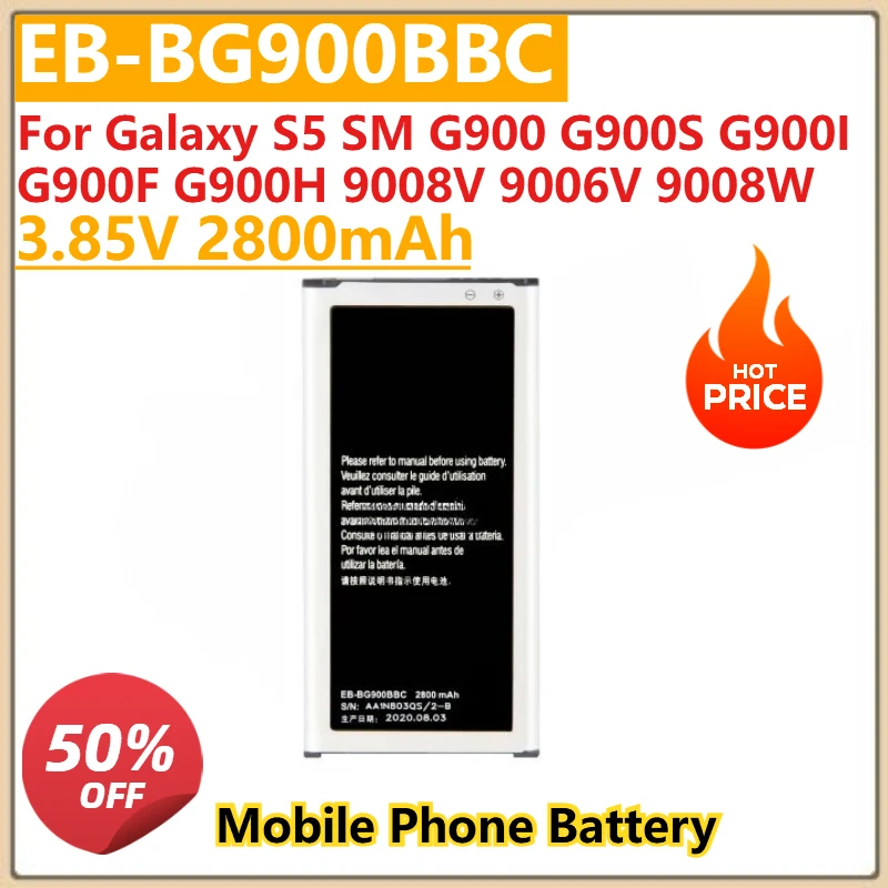 

Battery For Samsung Galaxy S2 Gt I8160 S3 Mini S7562 S4 Mini I9505 B600be I9192 B500be S5 Mini I9600 G900 G900f G800