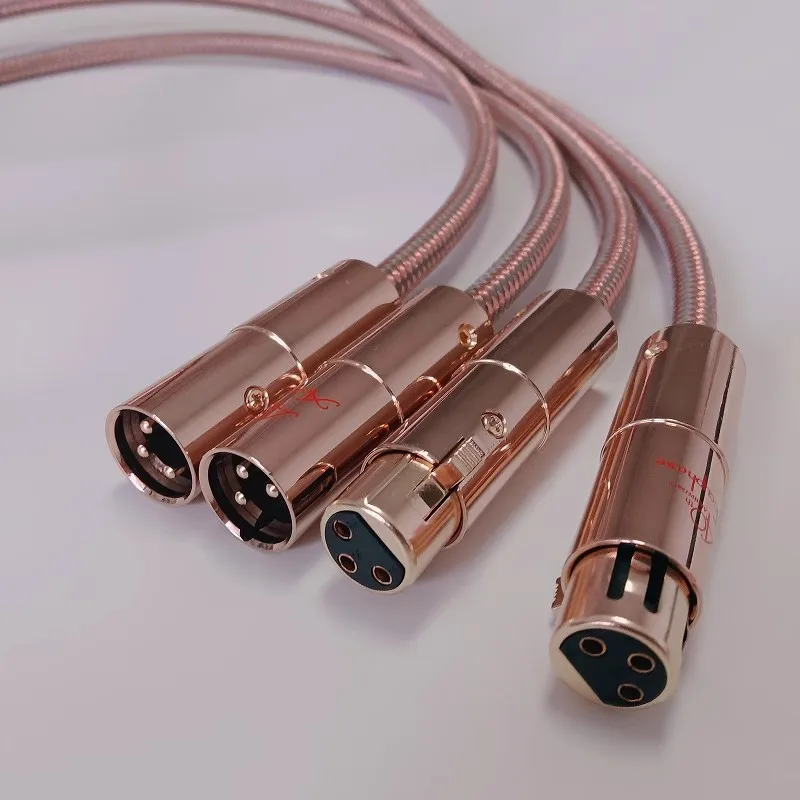 Accuphase High quality XLR cable audio heating cable 6N OCC