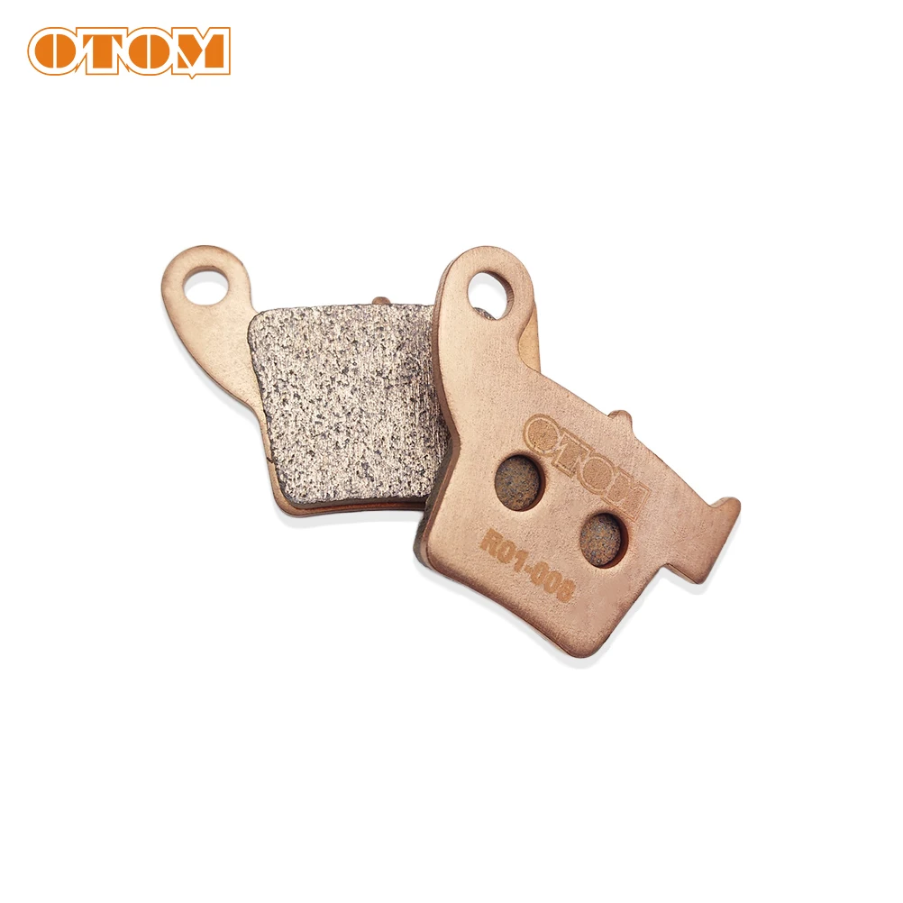 OTOM Motorcycle Rear Brake Pads Copper Sintering Brake Disks Disc Braking For HONDA CR125 CRF250R CRF250X 450R 450X CRF450L Bike