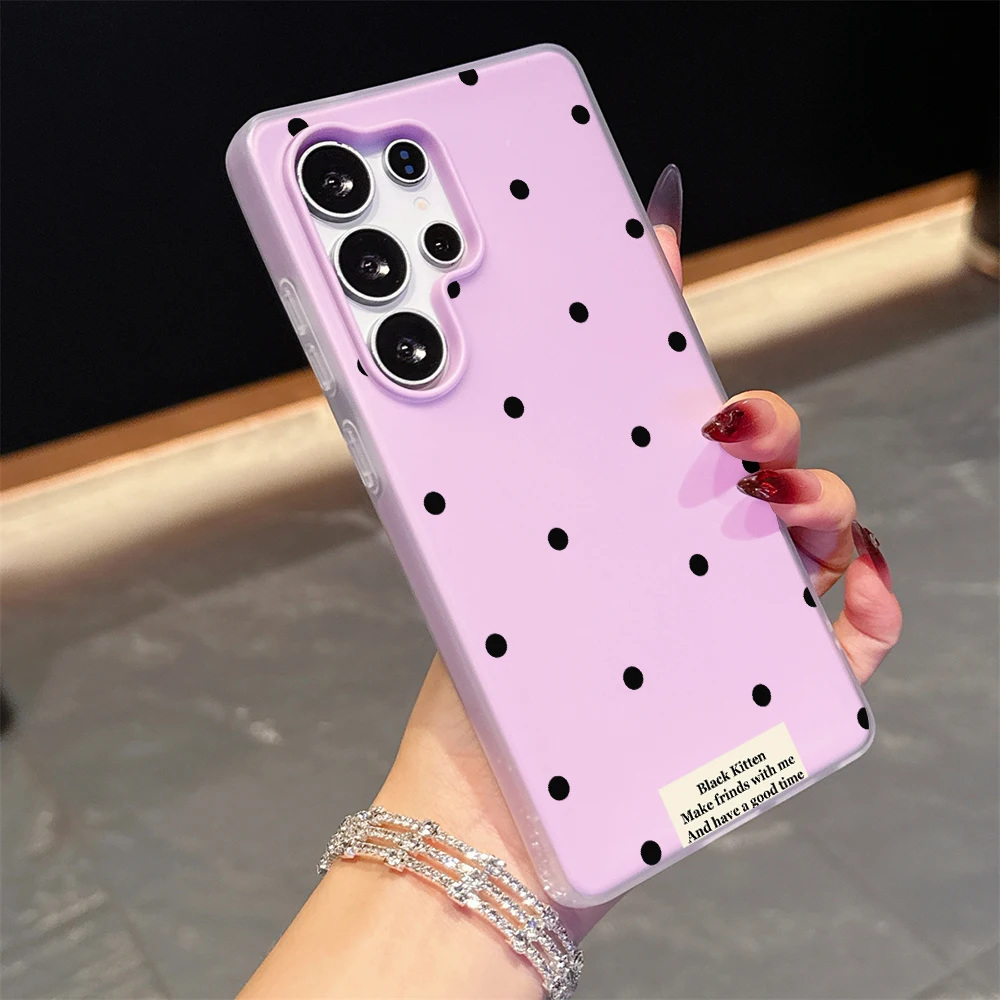 For Xiaomi Redmi 17 Pro Max Cases For Redmi Mi 11 Lite 5G Minimalist Polka Dots Phone Case 14T Pro 15T Pro 17 Pro INS Drop Funda - view 5