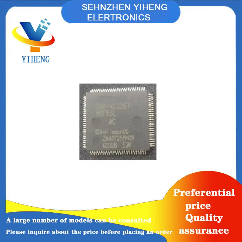 

SAK-XC2267-96F66L SAK-XC2267-96F80L 100% New Original Integrated Circuit Electronic Components Direct payment