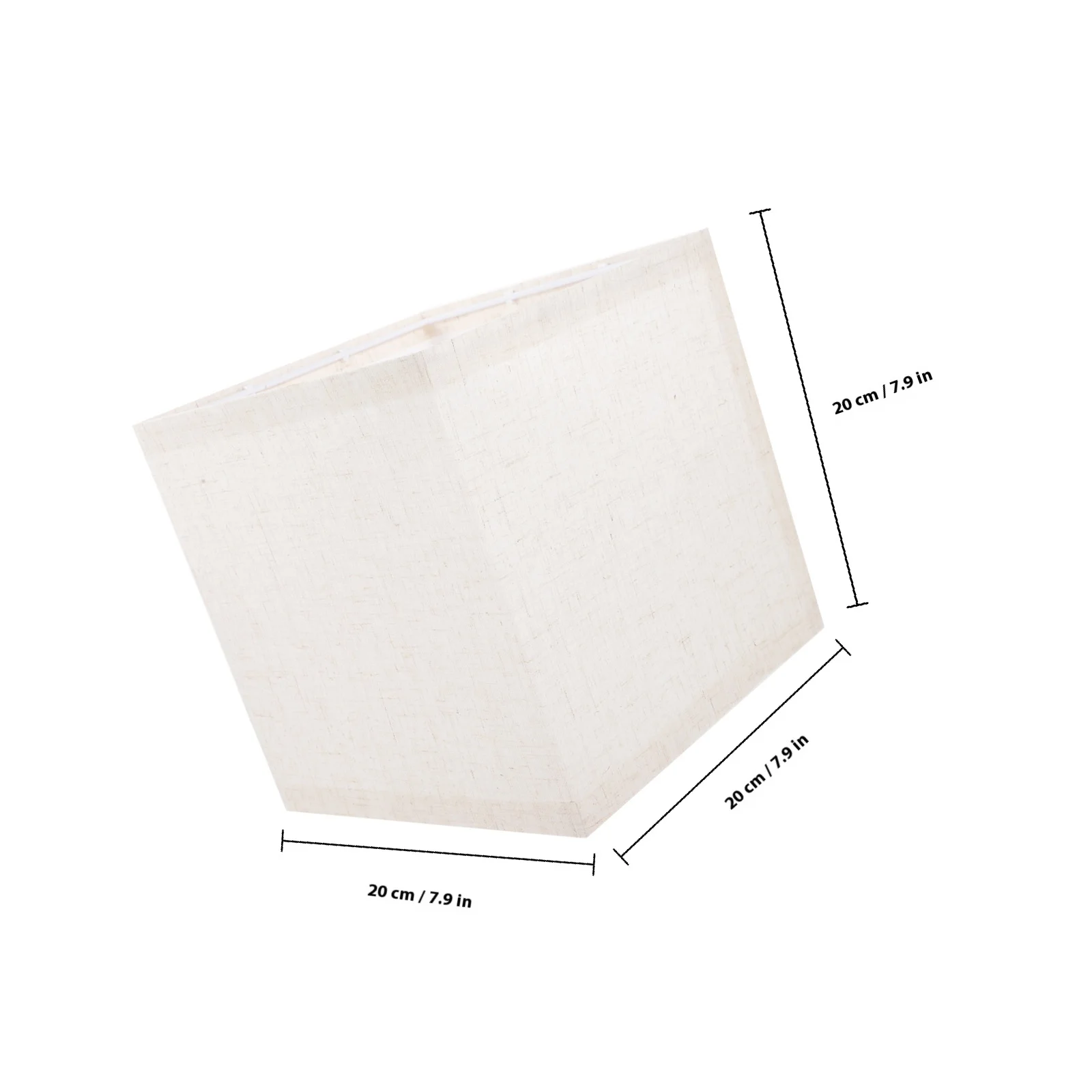 Trwały abażur z tkaniny, kwadratowy abażur na lampę stołową, nowoczesny abażur do salonu, sypialni, biura, restauracji, dekoracyjny, gwint E27