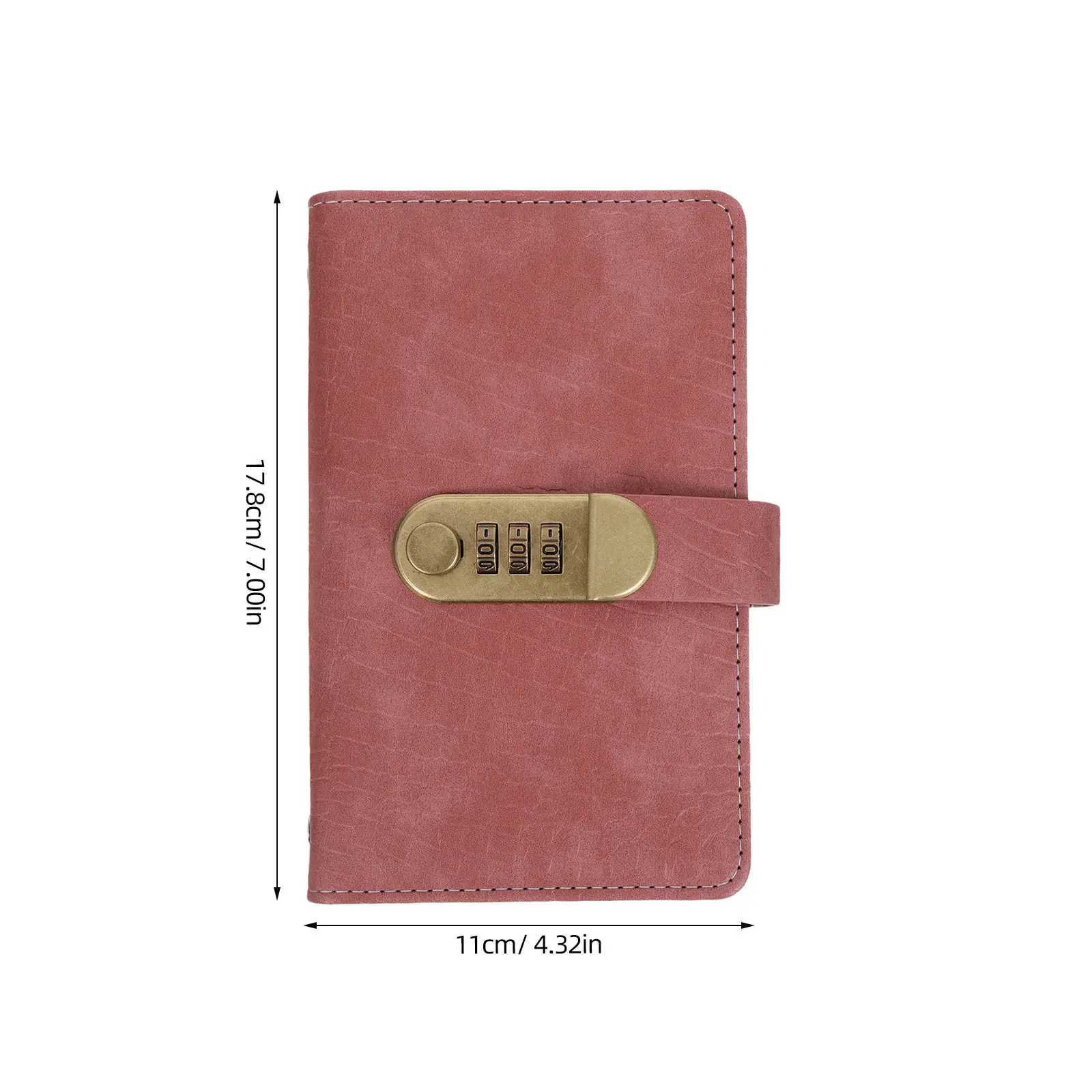 Money Challenge Binder Password Lock PU 7x4 Budget Planner 100 Day Savings Tracker Cash Envelope Organizer Wallet