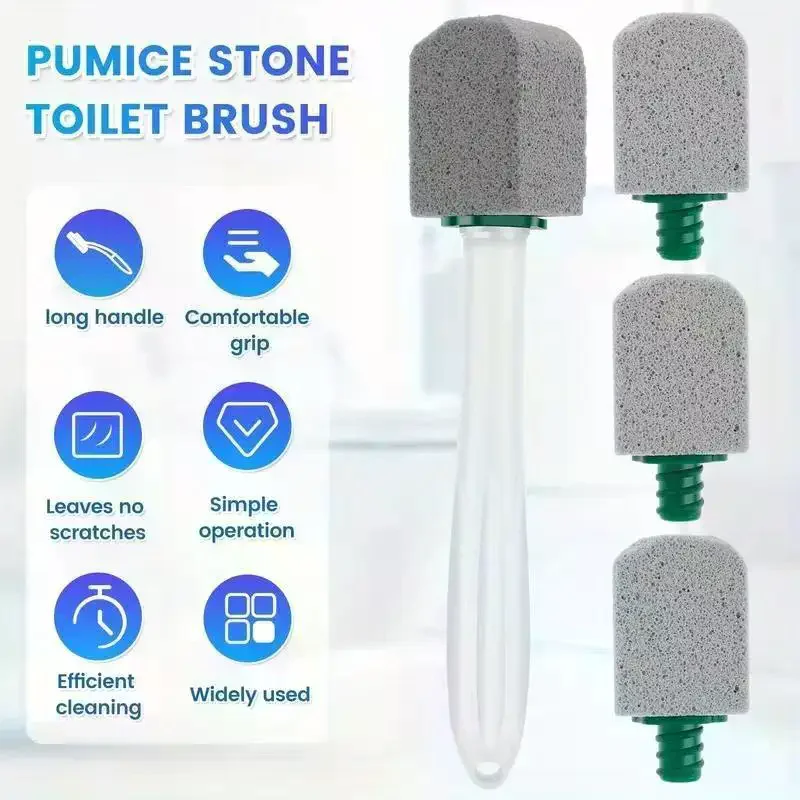 1Pcs Pumice Stone Toilet Bowl Cleaner Non-Toxic Deep Decontamination Multipurpose for Household Bathroom Cleaning Use