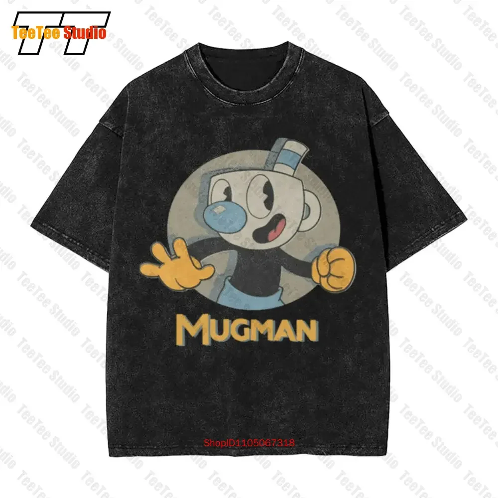 Cuphead Mugman Stamp Brand Vintage Unisex T-Shirt M3ZH