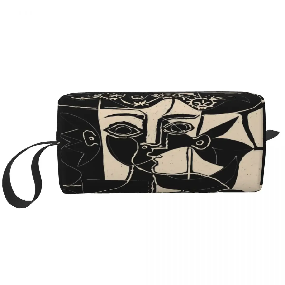 

Woman's Head Cosmetic Bag Women Kawaii Large Capacity Pablo Picasso Makeup Case Beauty Storage Toiletry Bags