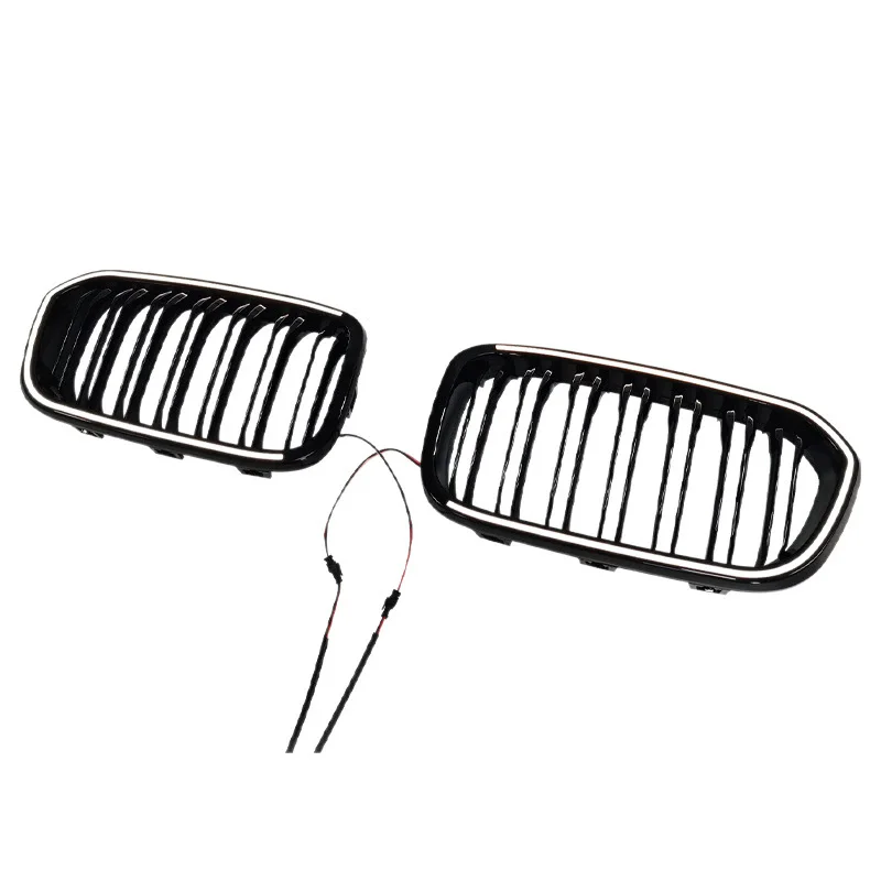 Dual line illuminated LED grille for BMW 2015-2019 F20 Car Lights car accessories