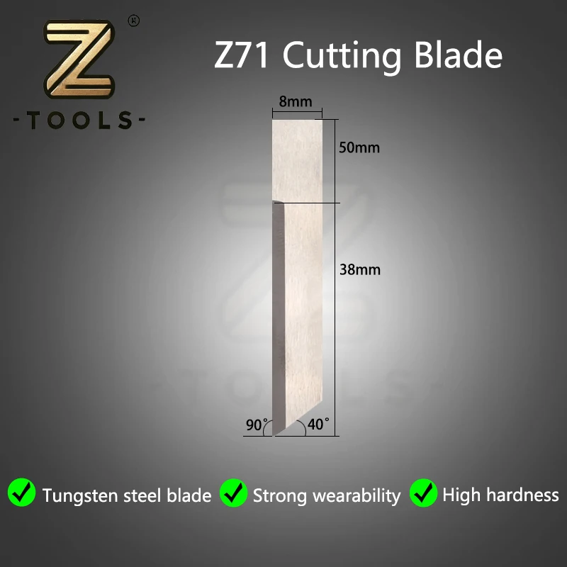 Z71 ZBlade Vibrating Knife Oscillating Digital CNC Cutter Tipped Grooving Tools CNC Cutting Blades for Leather PVC KT Board