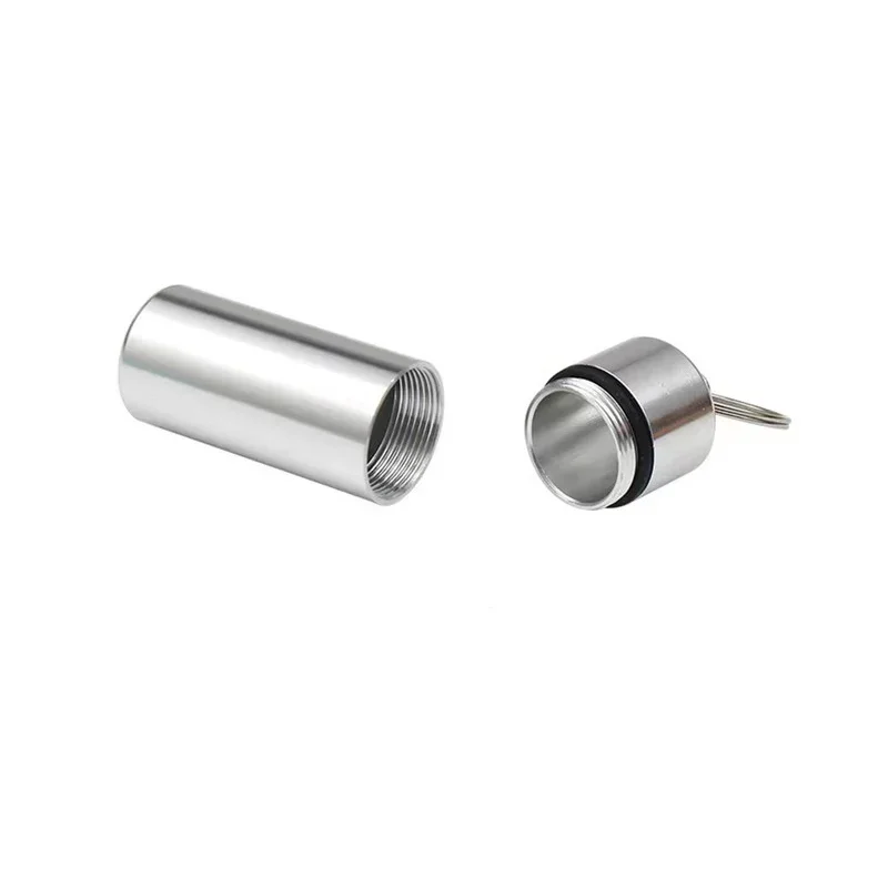 4 قطعة/الحزمة SS كبسولة الجرعات المعدنية لـ POTV Lobo مع صندوق تخزين الحاويات #4