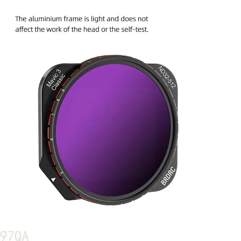 

97QA ND Lens Filter Multi-layer Coating Neutral Density Filter Circular Polarizer Accessories for 3Classic ND4-ND32