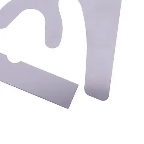 

1PCS Stainless Steel Dental Jawbone Plane Plate Material Dental Occlusal Maxillary Casting Dental Instruments High Quality