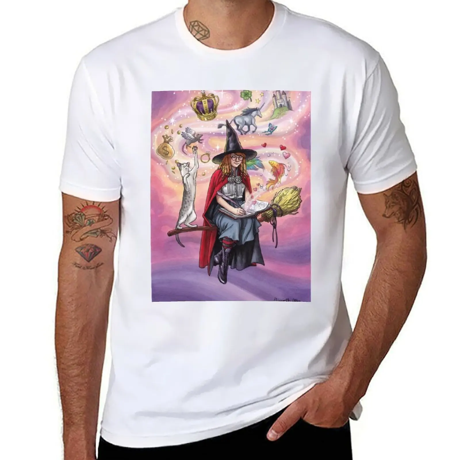 Everyday Witch Oracle - Imagine and Envision T-Shirt t shirt personalised man t shirt designer T-shirt