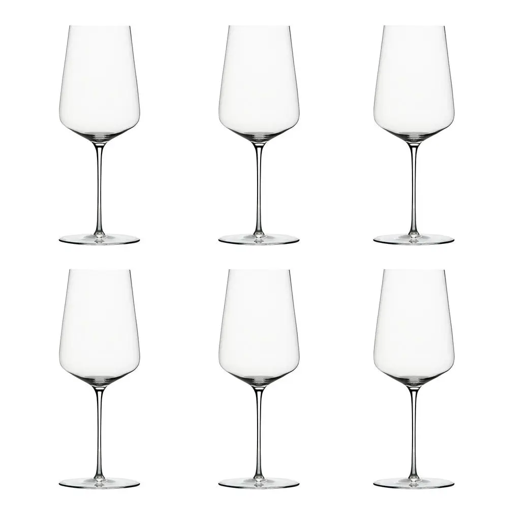 

DenkArt Universal HandBlown Crystal Wine Glasses I Set of 6 Glasses