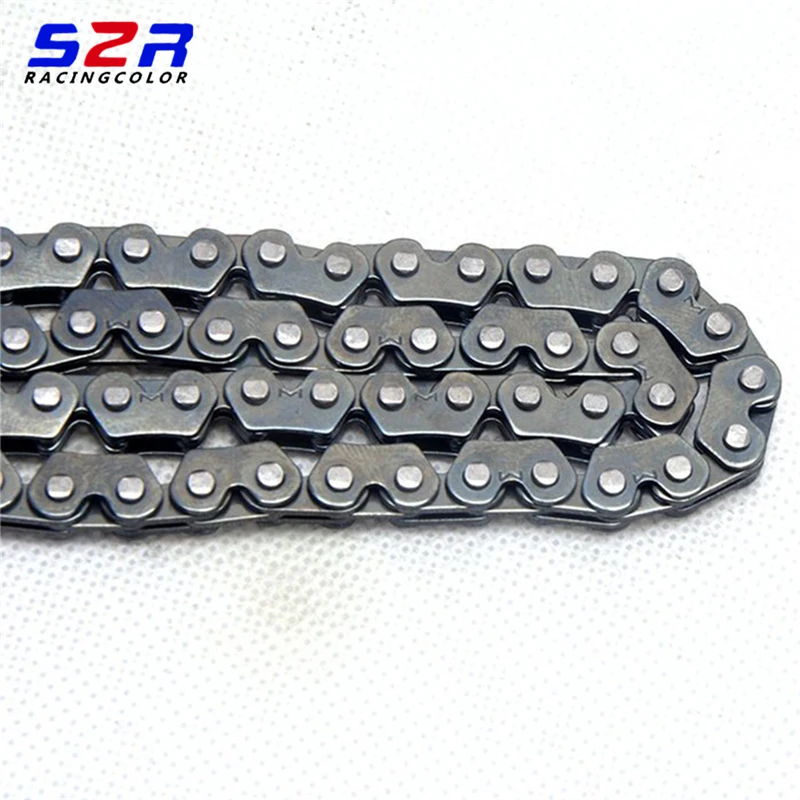 motorcycle YBR125   cam timing chain small roller chain Tank chain for Yamaha 125cc YBR 125 XTZ125 TTR transmission spare parts