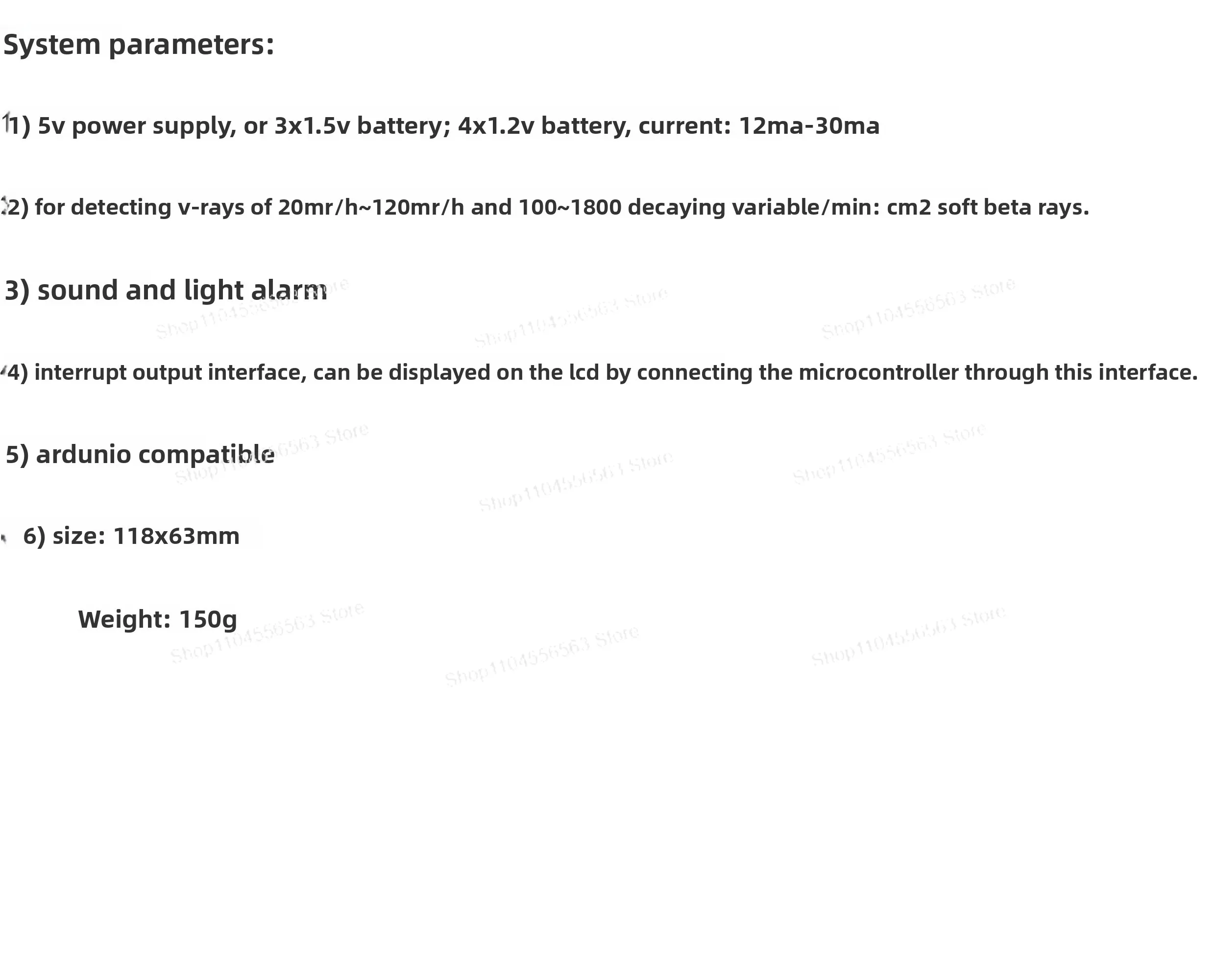 DIY オープンソース ガイガー カウンター キット モジュール ミラー管 GM 管検出器 放射線