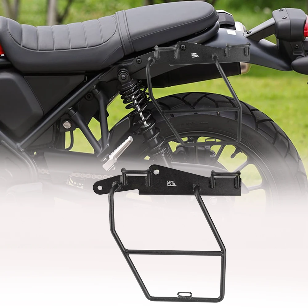 

For Honda CL250 CL300 CL500 2023-2024 Luggage Rack Motorcycle Side Rack Saddlebag Support Carrier Storage Rack Accessories Steel