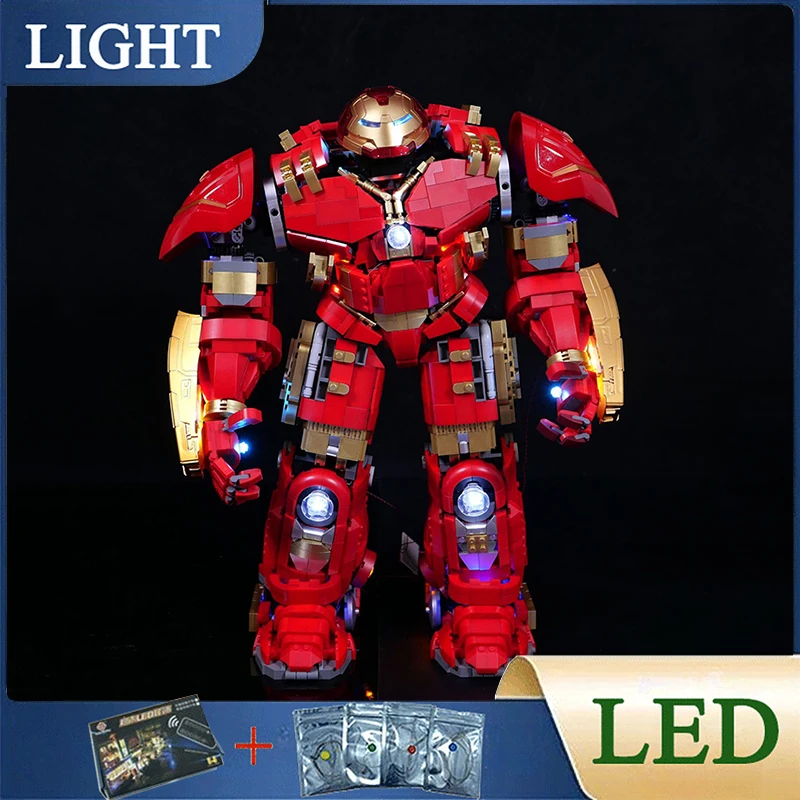 Kit de luz LED DIY para LEGO 76210, Super héroes, juego de bloques de construcción (solo luz LED, sin modelo de bloques)