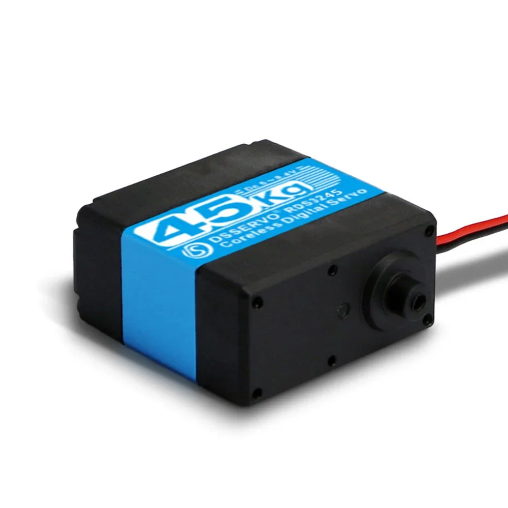 4 STKS RDS3245 45 KG Coreless Digitale Servo Metal Gear Robotic Stuurmotor Aluminium CNC Case voor RC Auto Vrachtwagen Crawler Robot