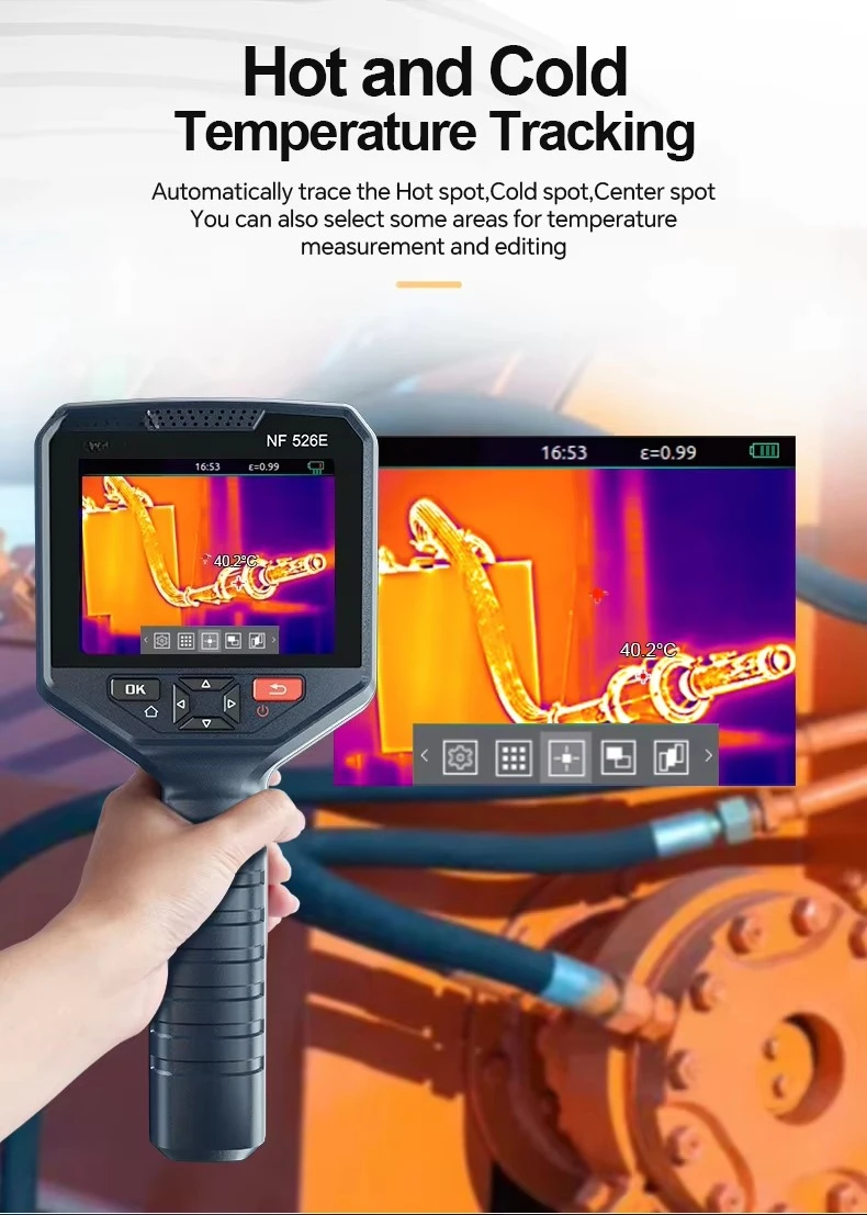 Immagine 5: Termocamera Digitale a Infrarossi NF-526 per PC