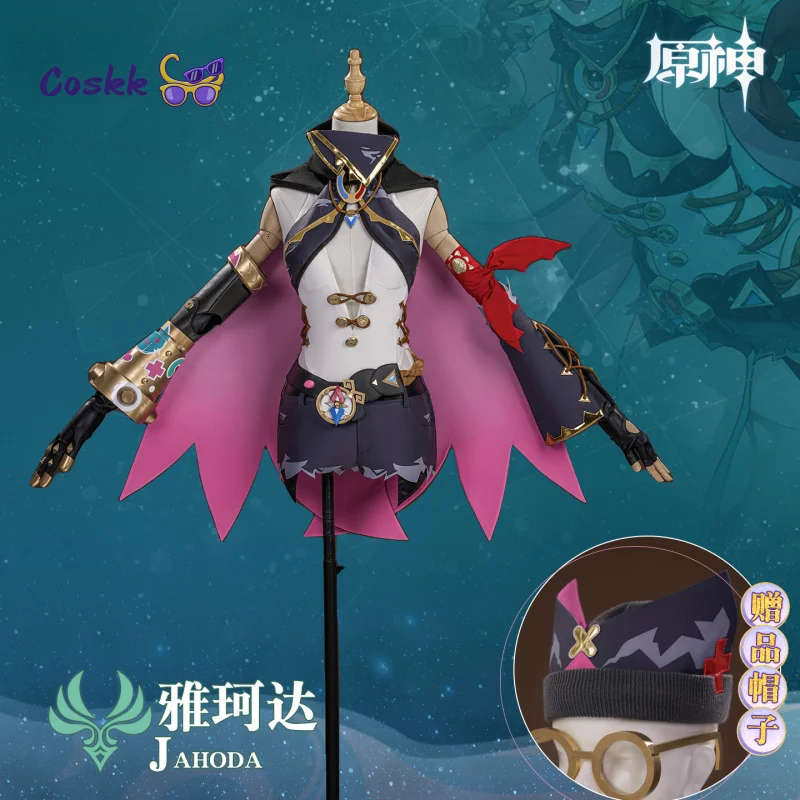 genshin-impact-jeu-jahoda-cosplay-costume-uniforme-halloween-carnaval-fete-noel-jouer-role-vetements-pour-les-femmes