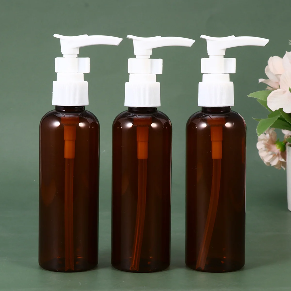 

10 pcs 100Ml Empty Lotion Bottles Lightweight Travel Shampoo Dispenser Liquid Container For Camping Outdoor Trip Emulsion Bottle