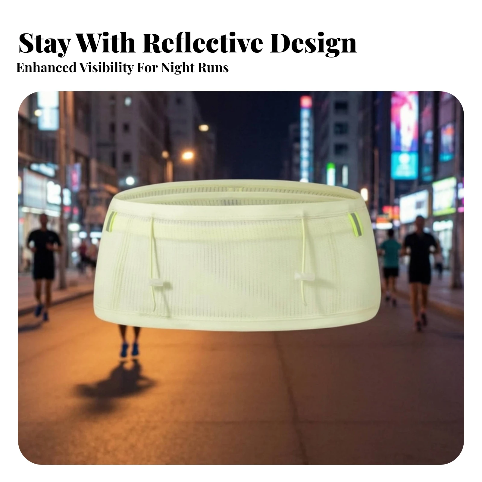 Running Belt with Drawstring Pockets Joltstablestable Mesh Running Belt Elastic Waist Pouch Slim Waist Pack with Pocket Secure