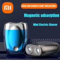 Xiaomi Mini Electric Shaver Double Head Men's Razor Portable Beard Trimmer Shaver IPX7 Waterproof Pocket Razor