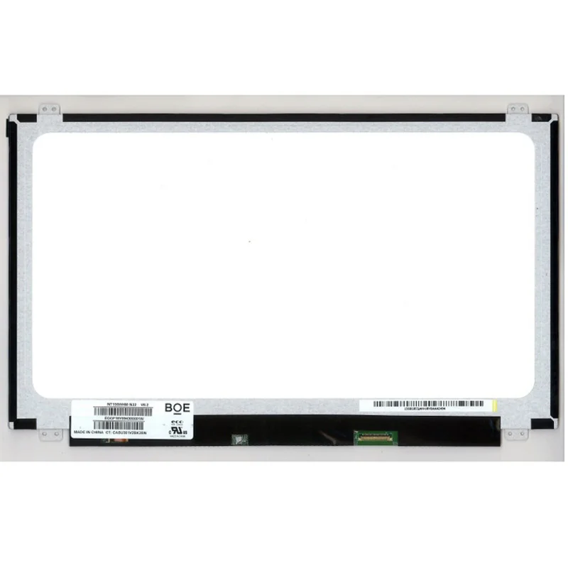 N156BGA-EA3 N156BGE-EA1 N156BGE-EB1 N156BGE-EB2 NT156WHM-N32 V8.2 15.6 Inch Slim Laptop Screen eDP 30Pins Matrix Display