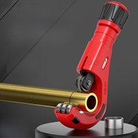 Manual Bearing Rotary Pipe Cutter Durable Multi-specification Aluminum Alloy Cutter High Hardness Blade with Deburring Scraper