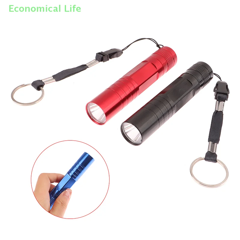 Lanterne LED de poche pour camping et chasse, mini lampe de poche portable, batterie n ° 5, stylo étanche