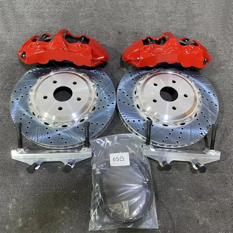 Modification Upgrade Brake Calipers GT6 6 Pot Performance Big Brake Kit
