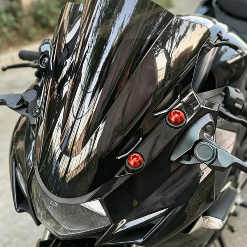 5MM 10PCS Fairing Bolts Kits For Honda XADV X-ADV750 Integra 750 FORZA125 250 300 Accessories Windshield CNC Screw Rubber Nuts