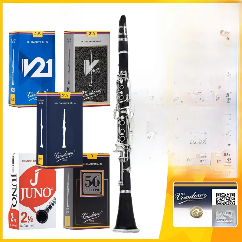 

Vandoren Bb Clarinet Reeds Blue Box J V2 V2 56 Music Instrument Accories High Quali Sound Production