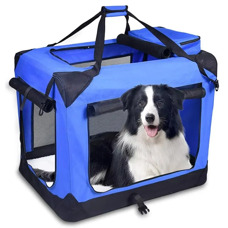 Pet dog backpack airline-approved medium-sized puppy transport handbag car kitten carry breathable soft cat travel bag