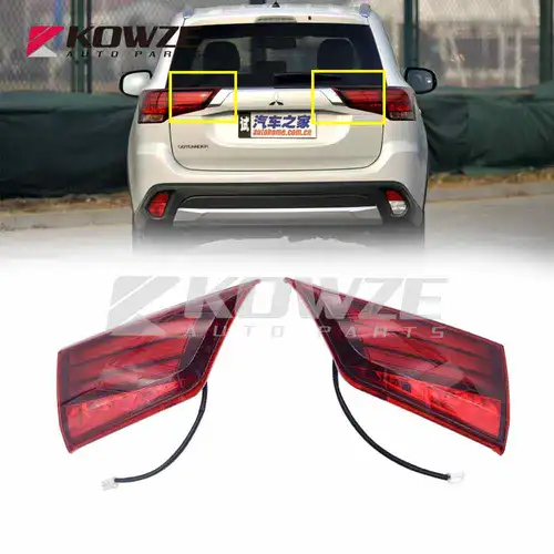 Imagen 1 del producto Lámpara trasera de combinación izquierda y derecha en el interior para Mitsubishi Outlander, GF7W, GF8W, 2016, 2017, 2018, 8331A179, 8331A180, 8331A185