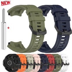 Soft Correa For Amazfit t rex3 Silicone Band Sport Wristband For Amazfit t rex3 Strap Accessories Replaceable Watchband