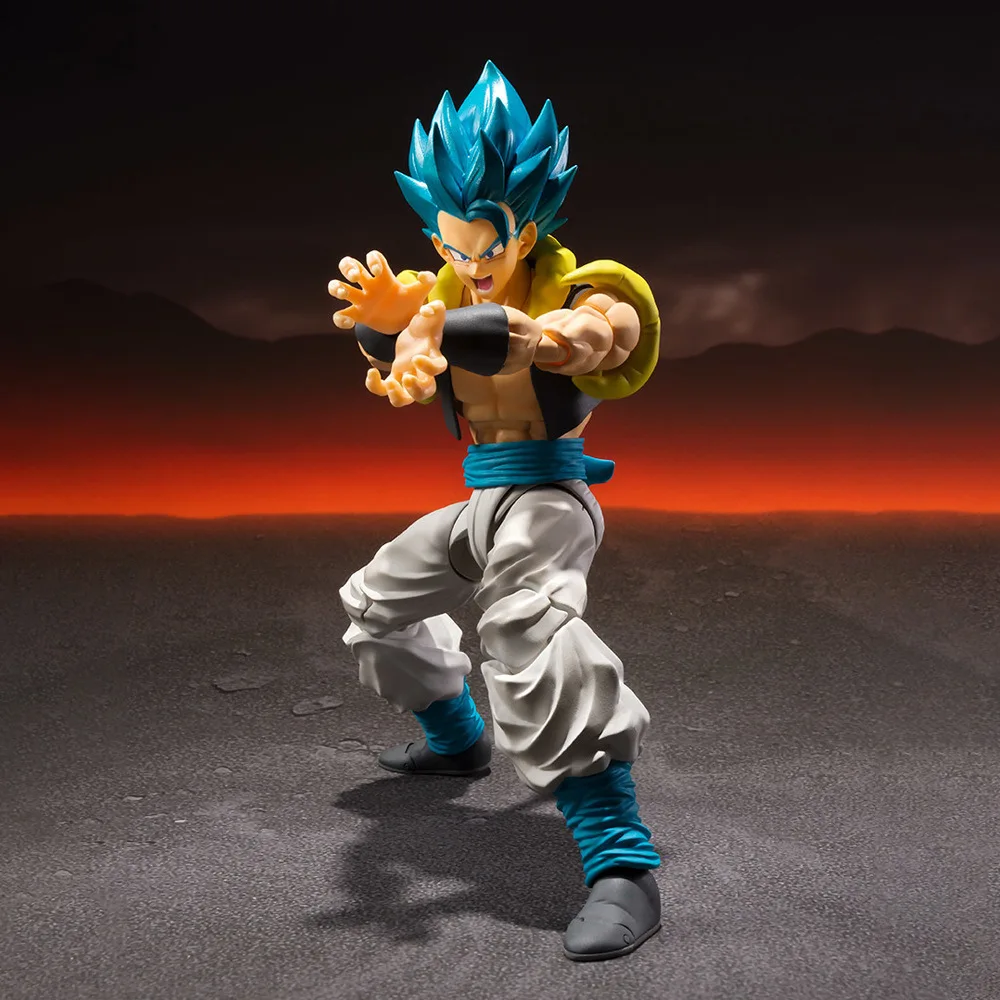 Dragon Ball SHF Gogeta Articulated PVC Action Figure Collection Model Toys