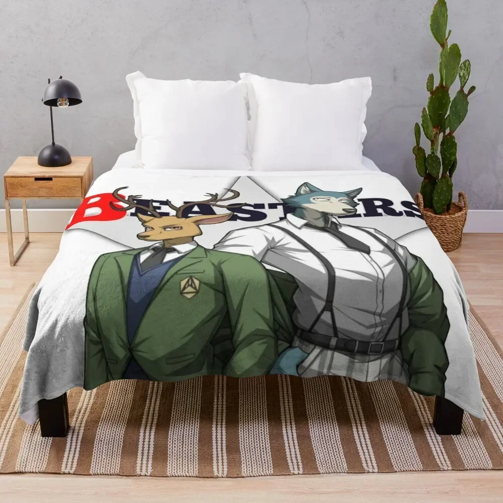 

Louis & haru beastars Throw Blanket valentine gift ideas Loose Blankets