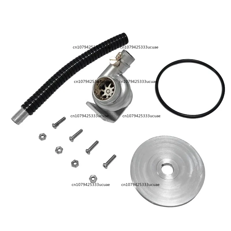 Methanol Engine Mechanical Swirl RC Turbocharger Simulation Model