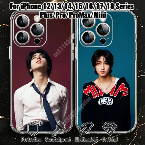 Back To Life Kpop H-Han J-Jisung Phone Case for iPhone 18 17 16 15 Max Mini 14 13 12 Pro Plus Transparent Protector