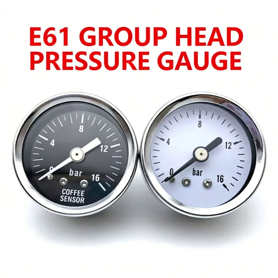 Modified E61 coffee machine brewing head pressure gauge brewing head pressure gauge water pressure gauge accessories