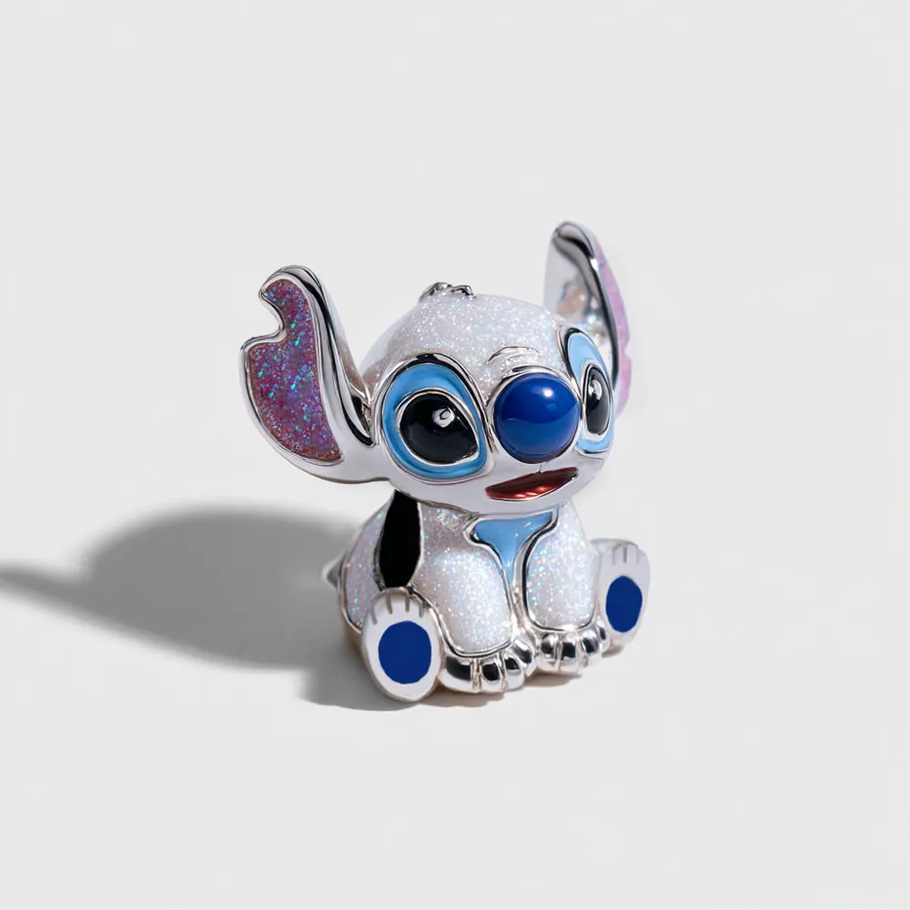 925 الفضة سحر لامعة المينا ديزني غرزة الخرز للتخصيص لسوار الأصلي مجوهرات نسائية اكسسوارات هدايا عيد الميلاد