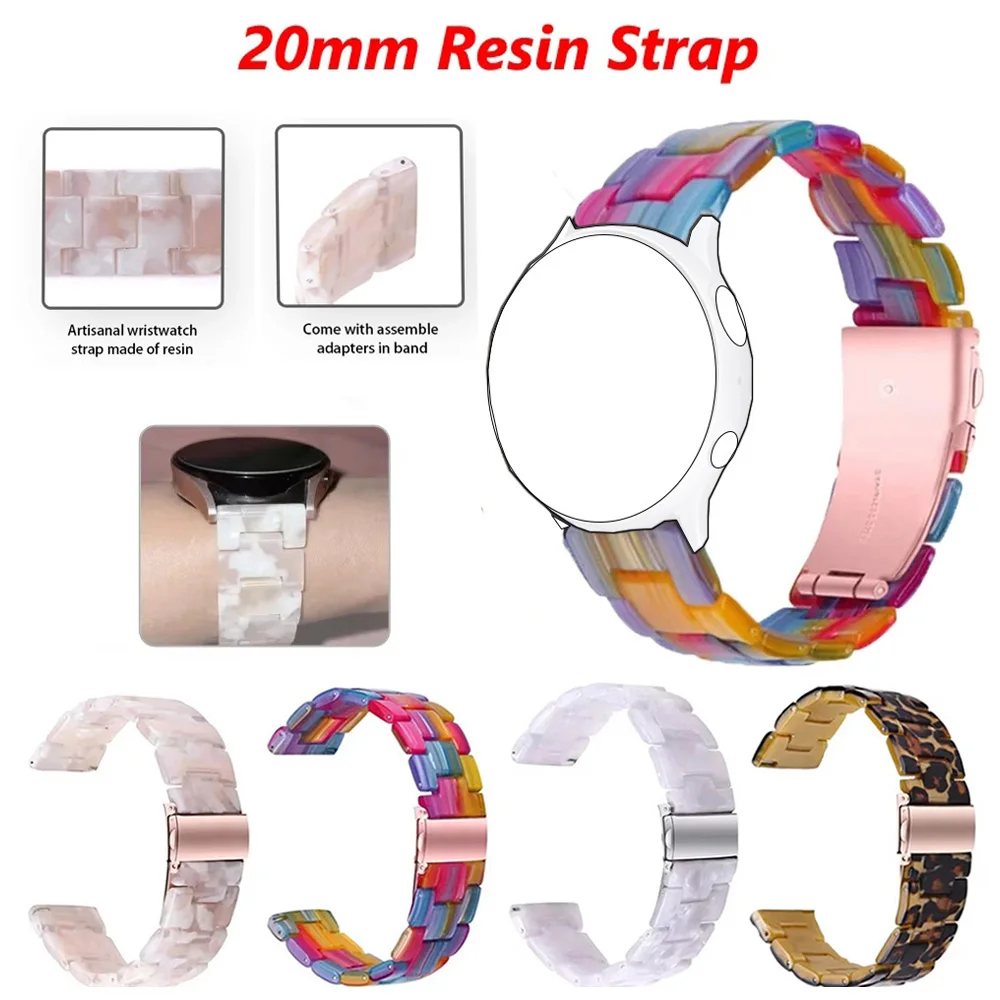 

Ремешок для умных часов 20 мм для Huawei Watch GT3/GT2 42 мм/GT 3 Pro 43 мм, браслет из смолы Magic 2 42 мм, аксессуары для браслетов, спортивный ремешок