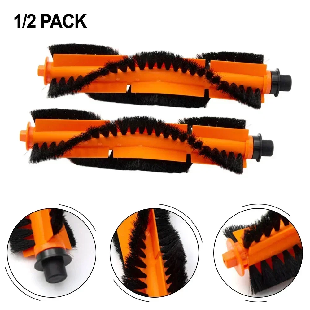 1/2pcs Roller Main Brush For ABIR K30/K20 Robotic Vacuum Cleaner Cleaning Tools Home Appliance Parts