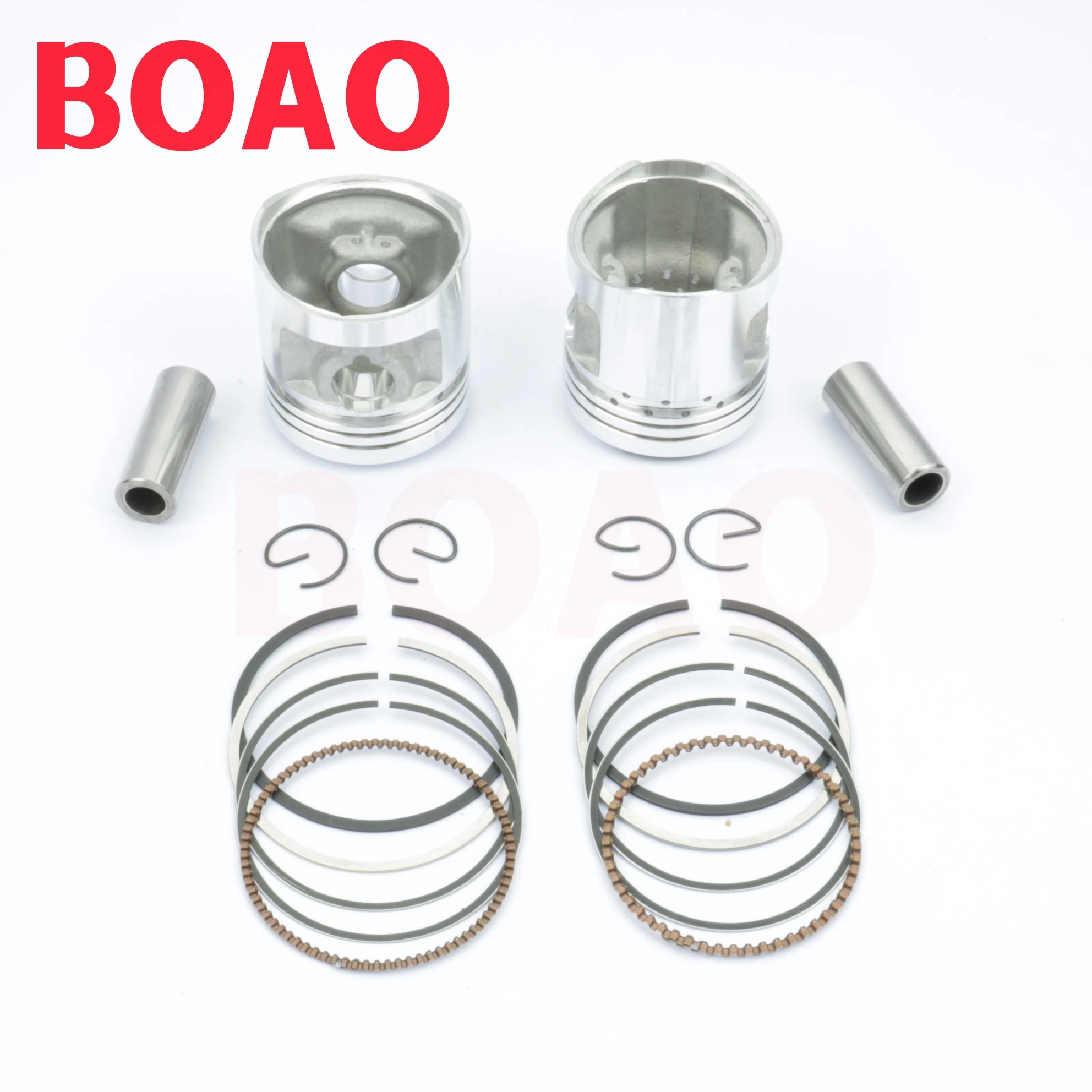 Motorcycle 44mm Piston 13mm Pin Ring Set For CBT125 QJ125 CM125 CBT QJ CM 125 125cc Egine Spare Parts