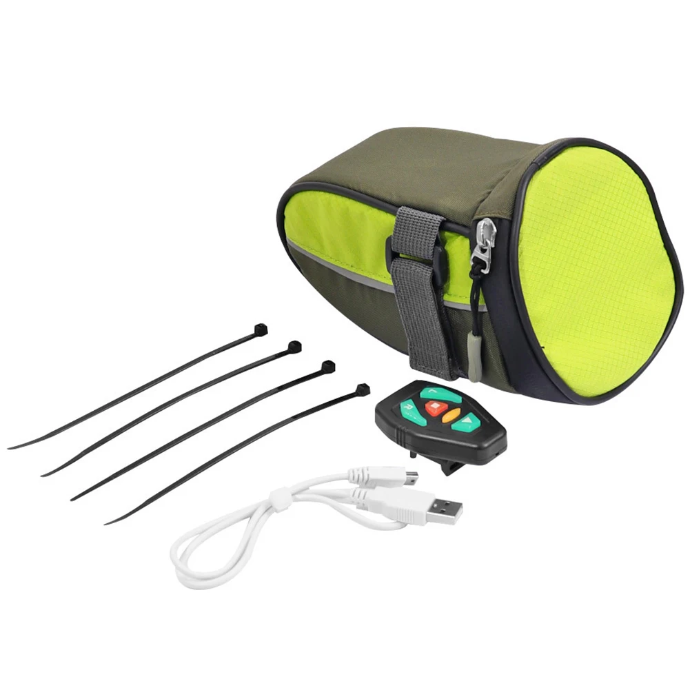 

Night Riding As Picture Shown Electric Scooter Bag Led Tail Bag For Cycling Bicycle Accessory Bicycle Tail Bag