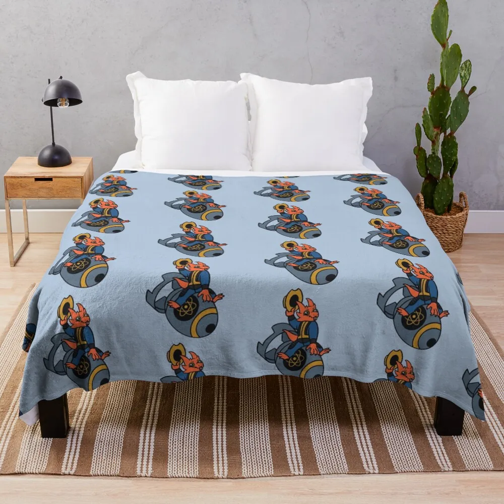 

Atomic Veek Throw Blanket