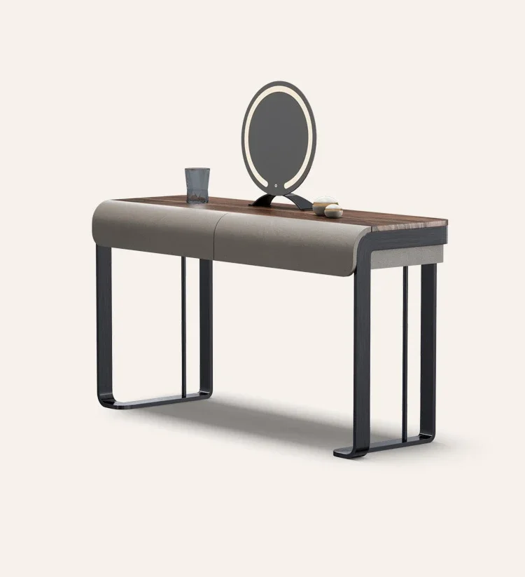 

Фотообои, настольный интегрированный грецкий орех, полноразмерный дом с высококачественной минималистичной комодой